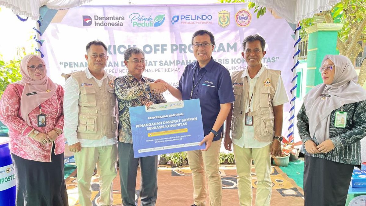 Pelindo Terminal Petikemas-ULM Sinergi Tangani Krisis Sampah