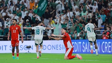 Update Eksklusif Olahraga CNN : Hasil Kualifikasi Piala Dunia: Dramatis, Indonesia Ditekuk Arab Saudi