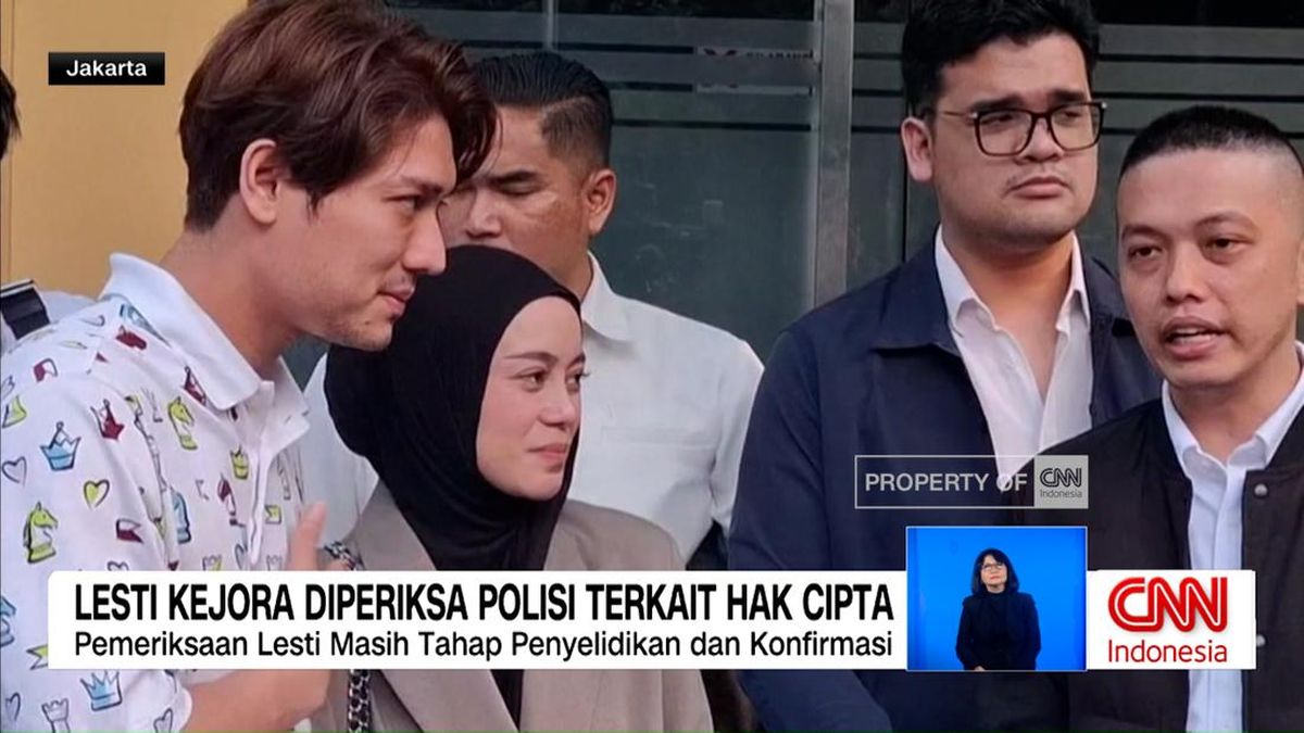 VIDEO: Lesti Kejora Diperiksa Polisi Terkait Kasus Hak Cipta
