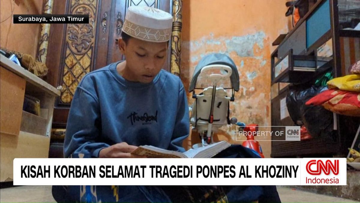 VIDEO: Kisah Korban Selamat Tragedi Ponpes Al Khoziny