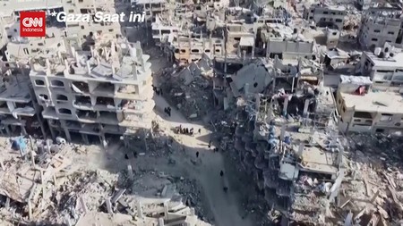 VIDEO: Penampakan Memilukan Gaza Sebelum & Sesudah Agresi Israel