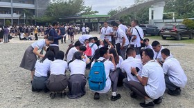Davao Liburkan Sekolah-Kantor Usai Gempa Dahsyat Guncang Filipina