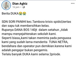 Guru Ungkap SD di Bima Minim ATK, Padahal Dapat Dana BOS Rp 140 Juta/Tahun