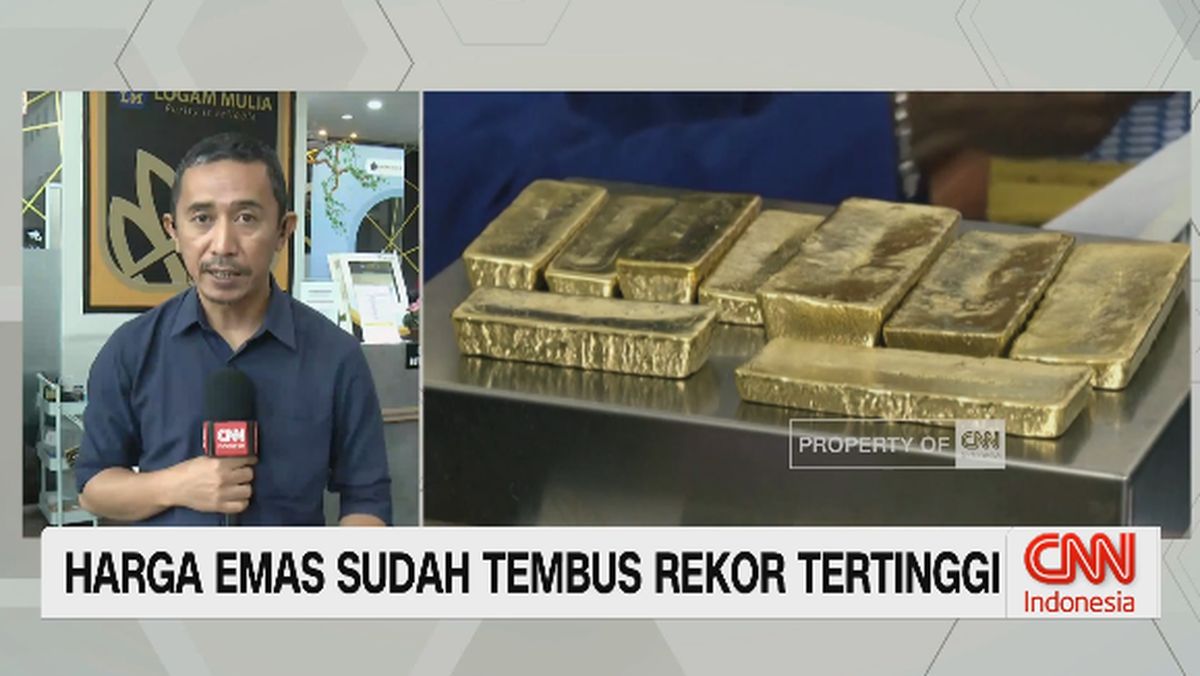 VIDEO: Harga Emas Sudah Tembus Rekor Tertinggi