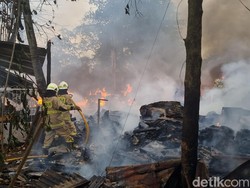 400 Warga Terdampak Kebakaran di Pancoran, Tak Ada Korban Jiwa
