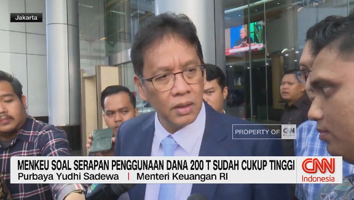 VIDEO: Menkeu Soal Serapan Penggunaan Dana 200 T Sudah Cukup Tinggi