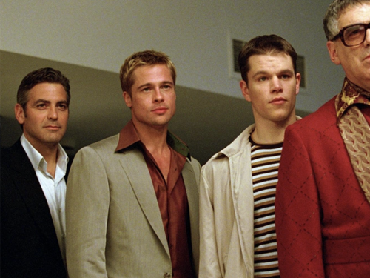 img-title George Clooney Bocorkan 'Ocean's 14' Syuting 2026, Brad Pitt & Matt Damon Comeback