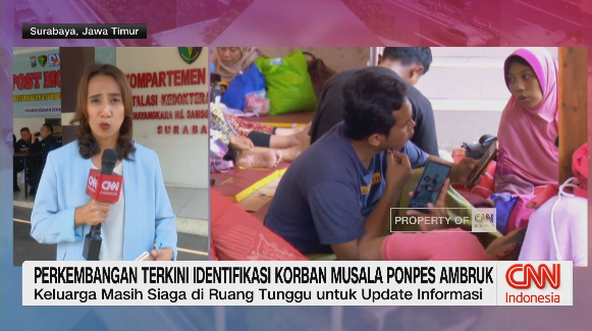 VIDEO: Perkembangan Terkini Identifikasi Korban Musala Ponpes Ambruk