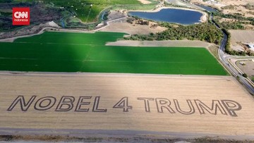 VIDEO: Didukung Petani Israel, Trump Gagal Sabet Nobel Perdamaian
