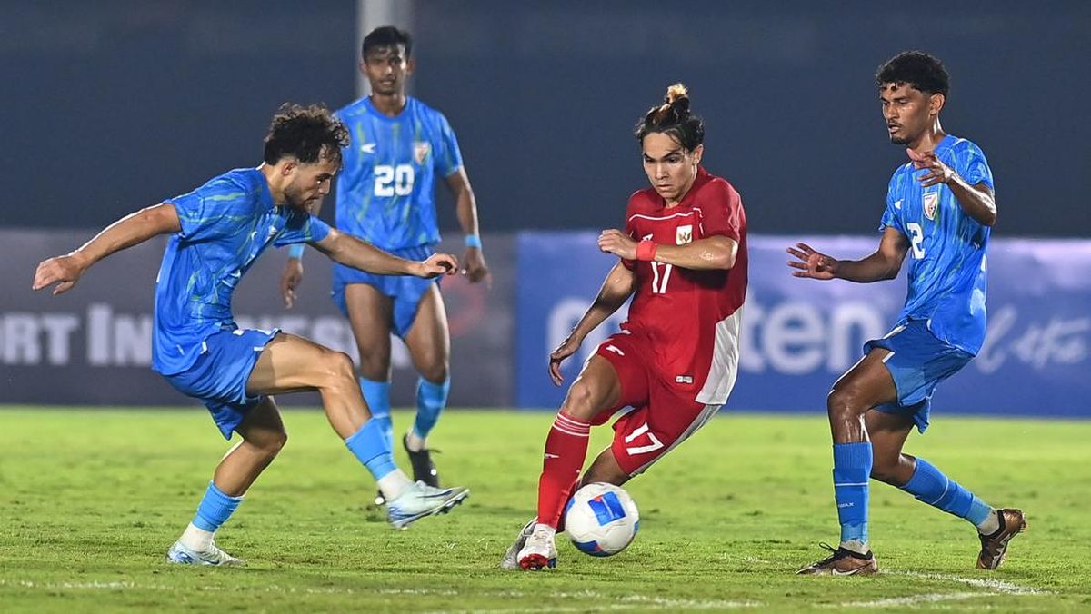 Main Lebih Solid, Timnas Indonesia U-23 Kalah 1-2 dari India