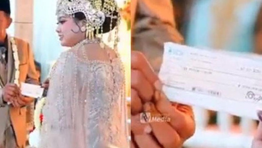 Viral Pernikahan Mahar Serba Palsu Viral Pernikahan Mahar Serba Palsu