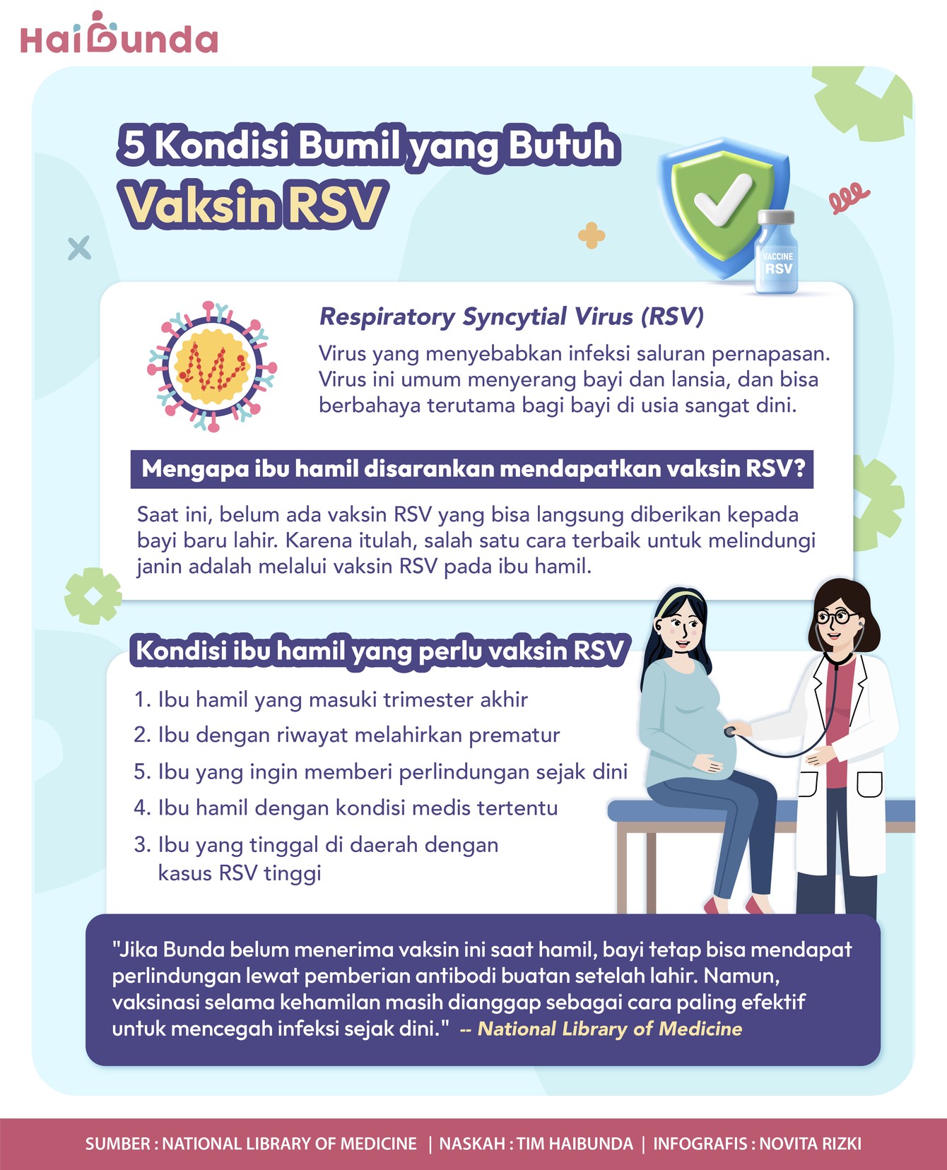 5 Kondisi Bumil yang Butuh

Vaksin RSV