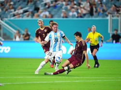 Argentina Vs Venezuela: Tanpa Messi, Albiceleste Menang 1-0