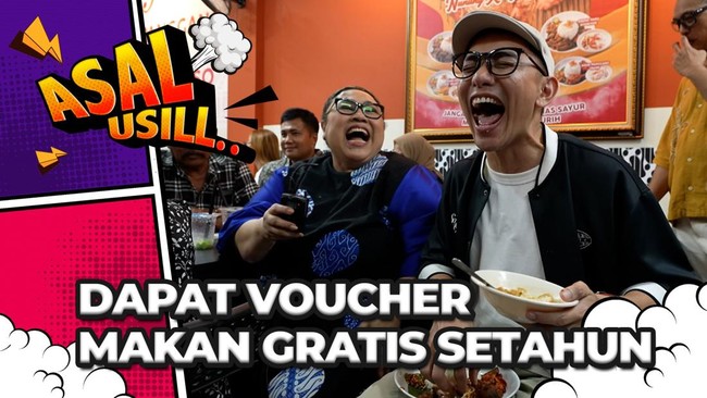 Gratisan Bikin Antre, Restoran Mami Nungky Dibuka Vicky Prasetyo Naik Kuda