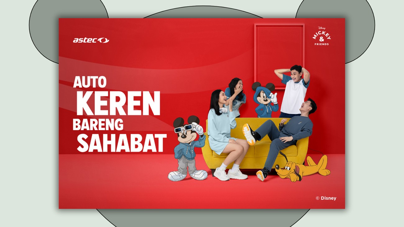 ASTEC Hadirkan Koleksi Athleisure Disney: Beri Sentuhan Modern pada Karakter Klasik Mickey & Friends