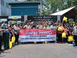 Polres Tangerang Gelar Jumat Peduli-Ngopi Kamtibmas, Dekatkan diri ke Warga