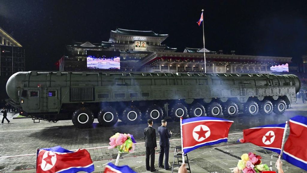 Korut Gelar Parade Militer Besar-besaran saat Kongres Partai Buruh