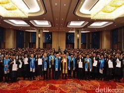 Lantik 639 Calon Advokat Peradi, Otto Hasibuan Ingatkan Jaga Integritas