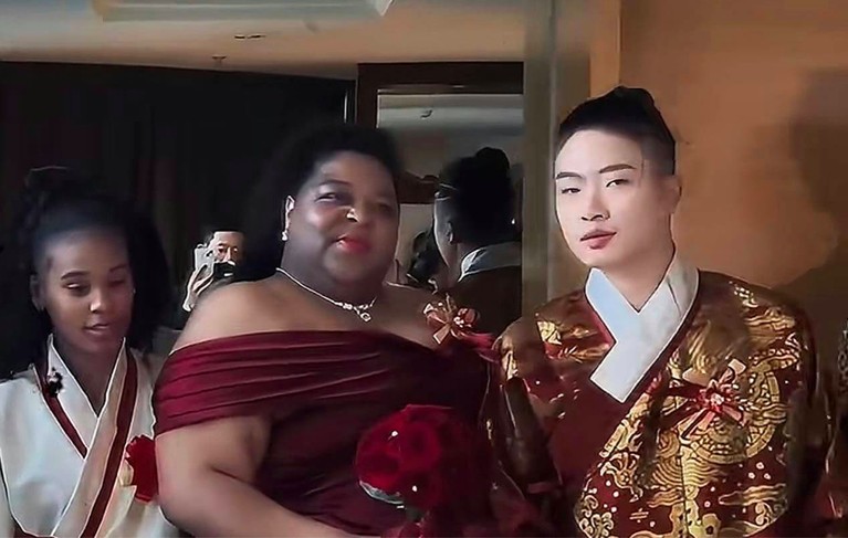 Pernikahan Chen dan wanita Afrika Pernikahan Chen dan wanita Afrika