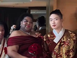 Viral Foto Pernikahan Pria China dan Wanita Afrika, Ekspresi Ibu Jadi Sorotan