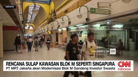 VIDEO: Rencana Sulap Kawasan Blok M Seperti Singapura