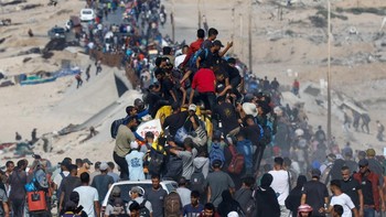 FOTO: Di Tengah Harapan dan Puing, Warga Gaza Kembali ke Rumah