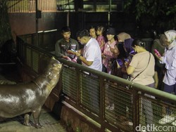 2.299 Warga Antusias Kunjungi Wisata Malam Ragunan Hari Ini