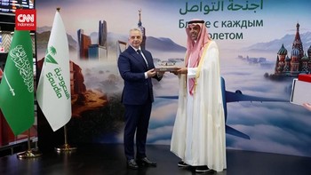 VIDEO: Arab Saudi Resmikan Rute Penerbangan Langsung Riyadh-Moskow