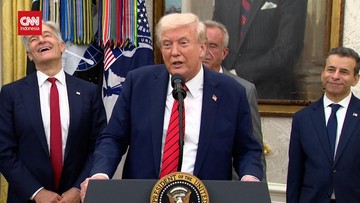 VIDEO: Kata-kata Trump usai Ditelepon Maria Machado soal Nobel