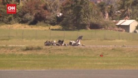 VIDEO: Pesawat Jatuh di Bandara Shellharbour Australia, 3 Orang Tewas