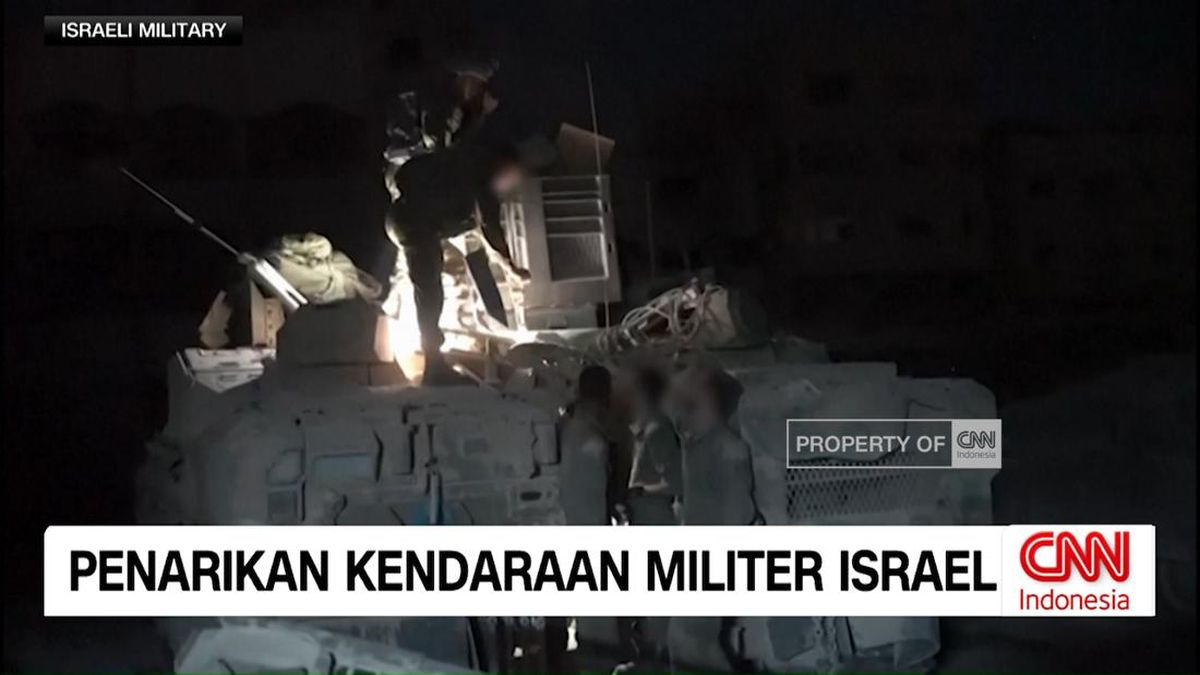 VIDEO: Penarikan Kendaraan Militer Israel