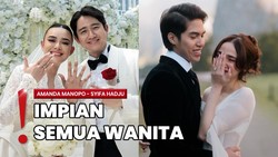 Kesamaan Mewah Pernikahan Amanda Manopo-Lamaran Syifa Hadju