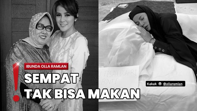 Ibu Kandung Olla Ramlan Tis’Ah Djahri Meninggal Dunia