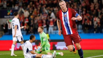 Berita Panas dari Dunia Sport CNN : Norwegia Bantai Israel: Haaland Hattrick, Bendera Palestina Berkibar