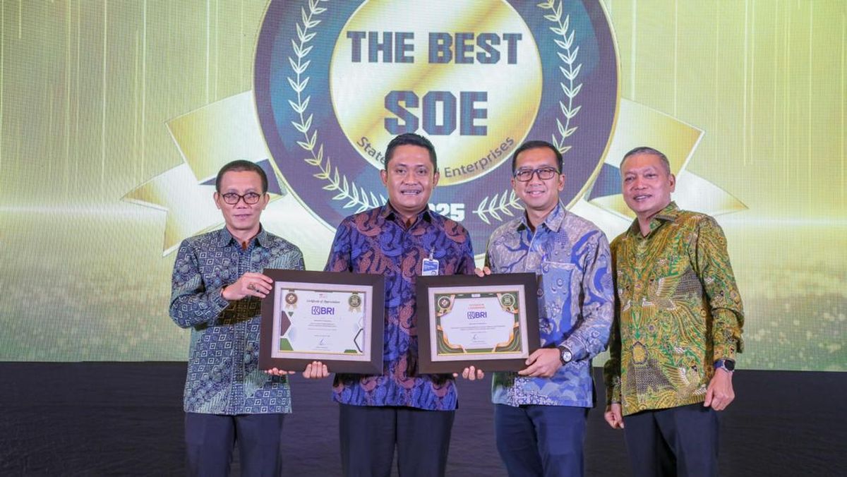 Kinerja Unggul BRI Terima 2 Penghargaan Indonesia Economic Summit 2025