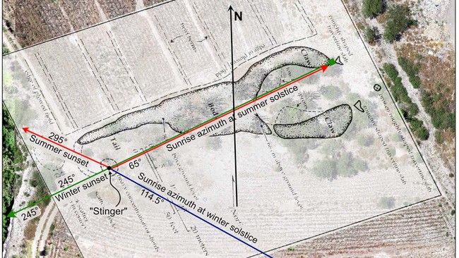 Arkeolog menemukan bukit kalajengking 62 meter ini pada 2014.