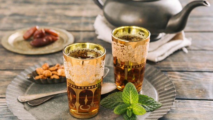 Di Maroko, Touareg adalah teh khas yang melekat kuat dalam budaya Maroko dan identik dengan simbol keramahan/Foto: Freepik.com