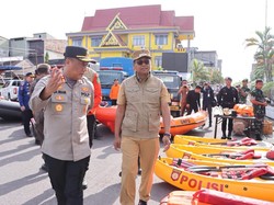 Apel Kesiapsiagaan Hadapi Banjir, Polres Rohil Petakan 6 Daerah Rawan