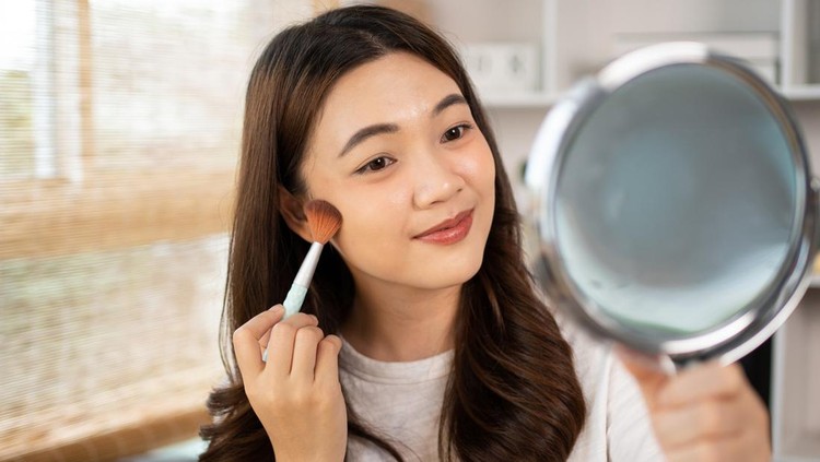 Ilustrasi toasted makeup Ilustrasi toasted makeup
