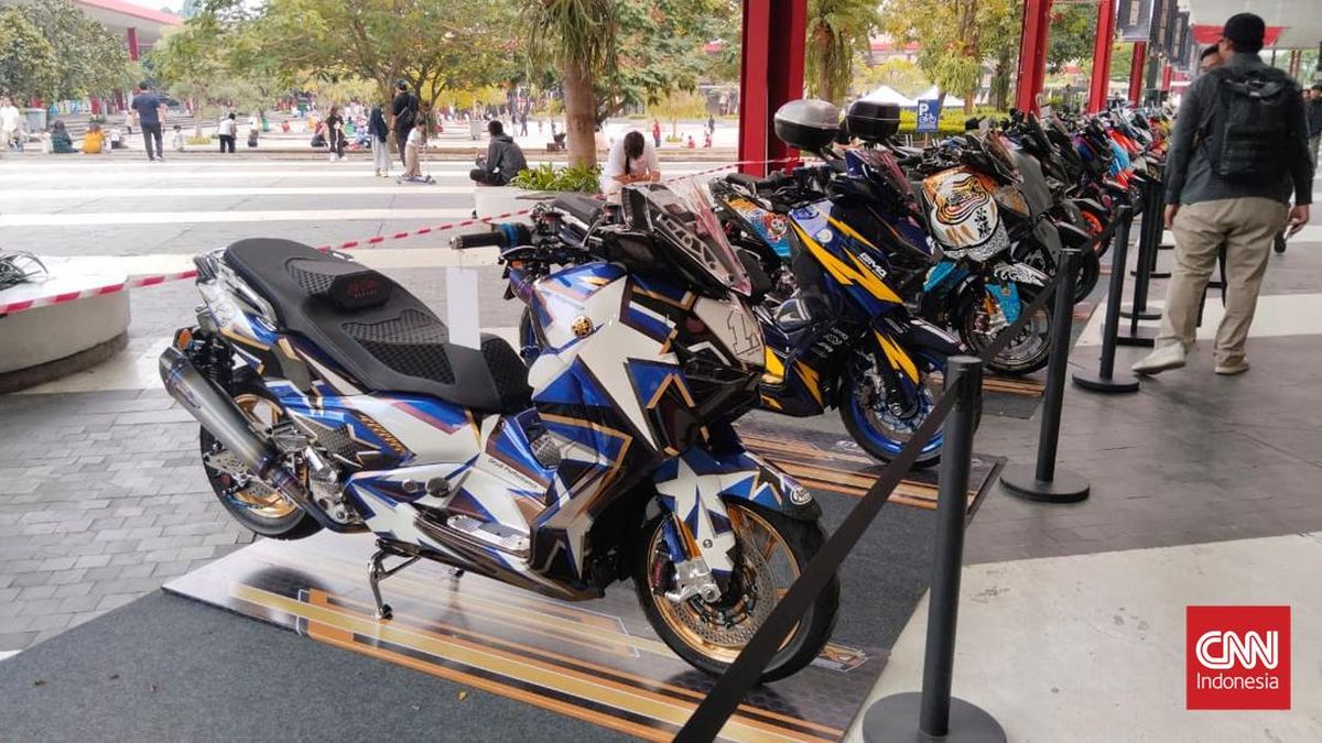 Puluhan Skutik Adu Keren di Kontes CustoMAXI Jabodetabek 2025