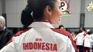 Kris Dayanti gabung dengan kontingen Indonesia menjadi atlet wushu untuk kejuaraan internasional di China&period;