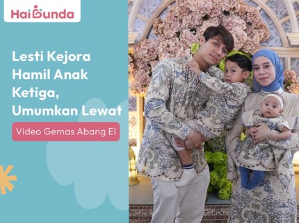Lesti Kejora Hamil Anak Ketiga, Umumkan Lewat Video Gemas Abang El