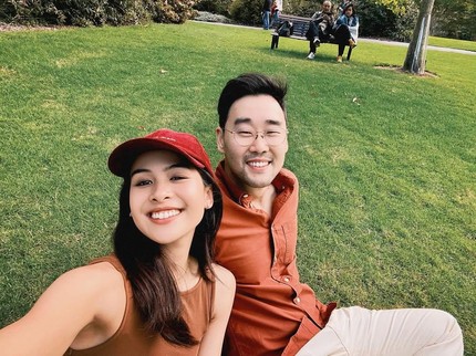 5 Potret Maudy Ayunda dan Jesse Choi yang Baru Ulang Tahun, Beri Ucapan Manis untuk Suami Korea