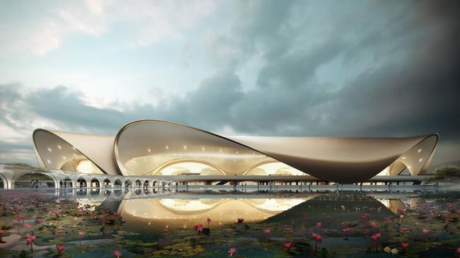 Bandara Internasional Navi Mumbai di India diperkirakan mulai beroperasi pada Desember 2025 dengam ambisi jadi hub penerbangan global.