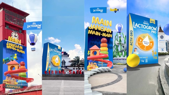 PiX Creative Mindworks kembali unjuk kreativitas lewat sentuhan teknologi berupa inovasi visual CGI yang menggemaskan untuk acara Lactogrow Playworld 2025.