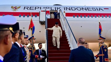 Prabowo Tiba di Mesir buat Hadiri KTT soal Kesepakatan Damai di Gaza