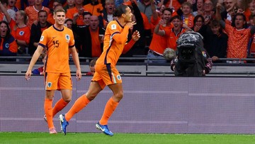 Sorotan Dunia Olahraga CNN Sport : Cetak Gol ke Gawang Finlandia, Van Dijk Tiru Selebrasi Ole Romeny?