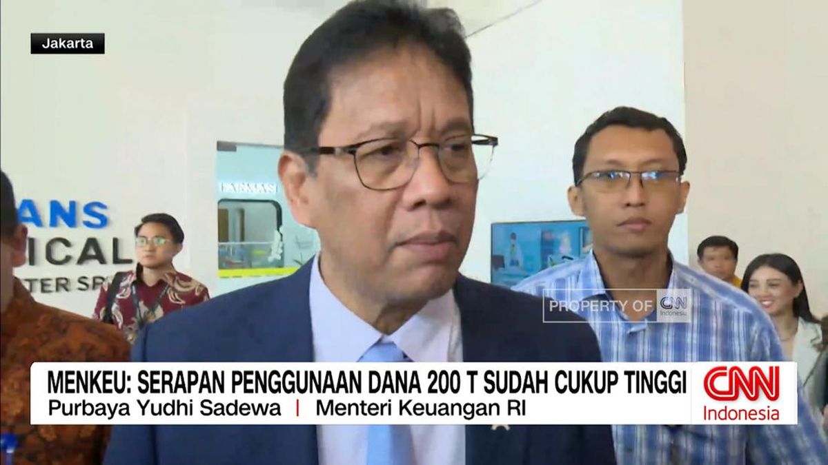 VIDEO: Menkeu Soal Serapan Penggunaan Dana Rp200 Triliun