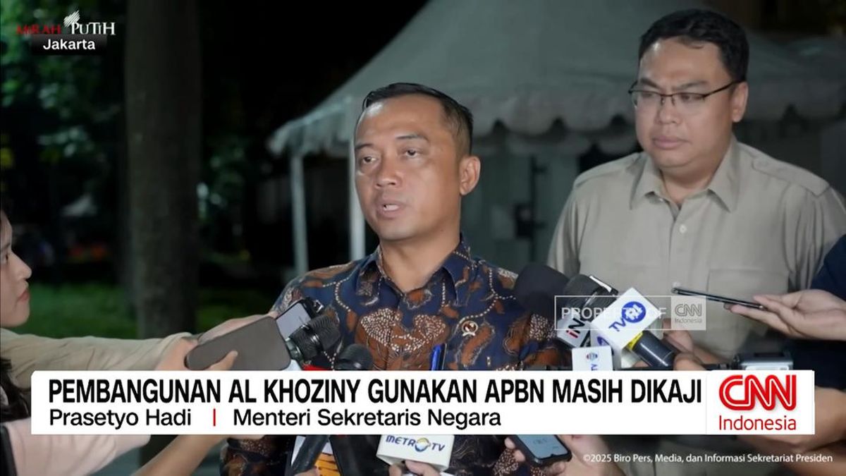 VIDEO: Istana: Pembangunan Al-Khoziny dengan APBN Masih Dikaji