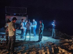 Operasi Senyap di Kampar, TNI-Polri Sikat Penambangan Ilegal Galian C